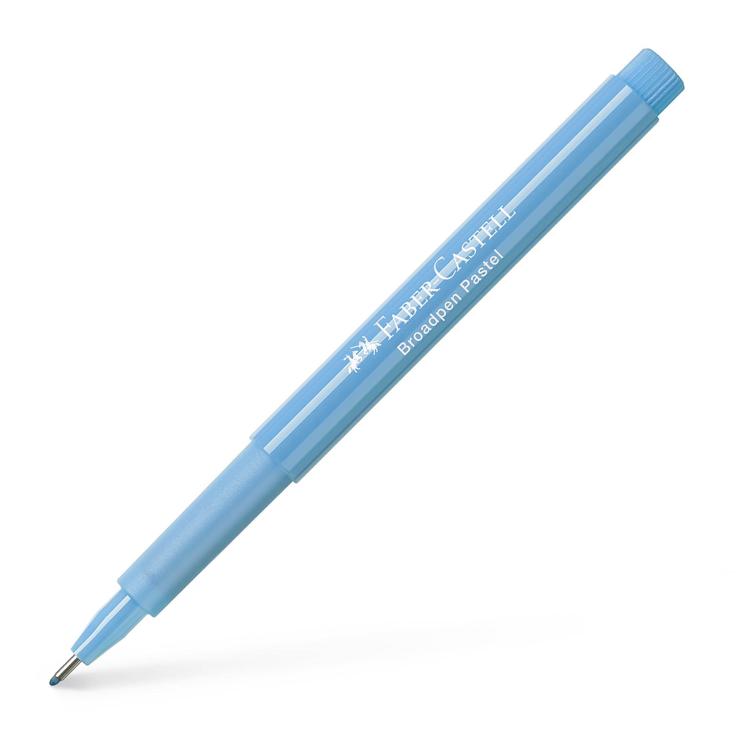 LINER 0.8MM BLEU PASTEL BROADPEN 1544 FABER-CASTELL LINER 0.8MM BLEU PASTEL BROADPEN 1544 FABER-CASTELL